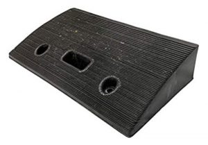 Heavy Duty Plastic Curb Ramp UV Resistant Made from 100% Recycled Plastic